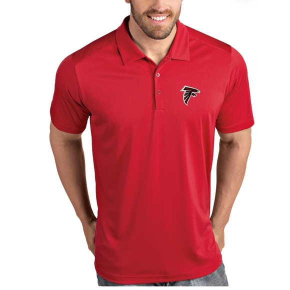 Atlanta Falcons Antigua Tribute Polo - Red - Picture 6 of 6